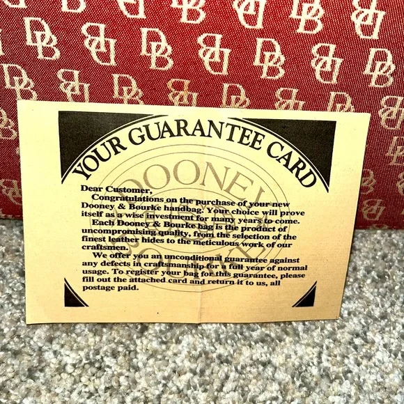 Dooney & Bourke Tassle Tote - Picture 2 of 9